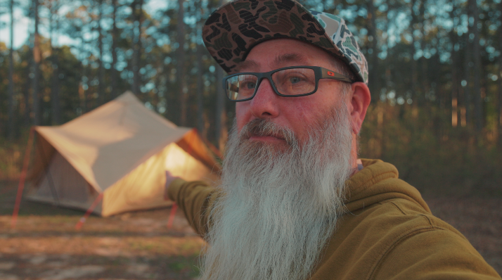 Kris at camp