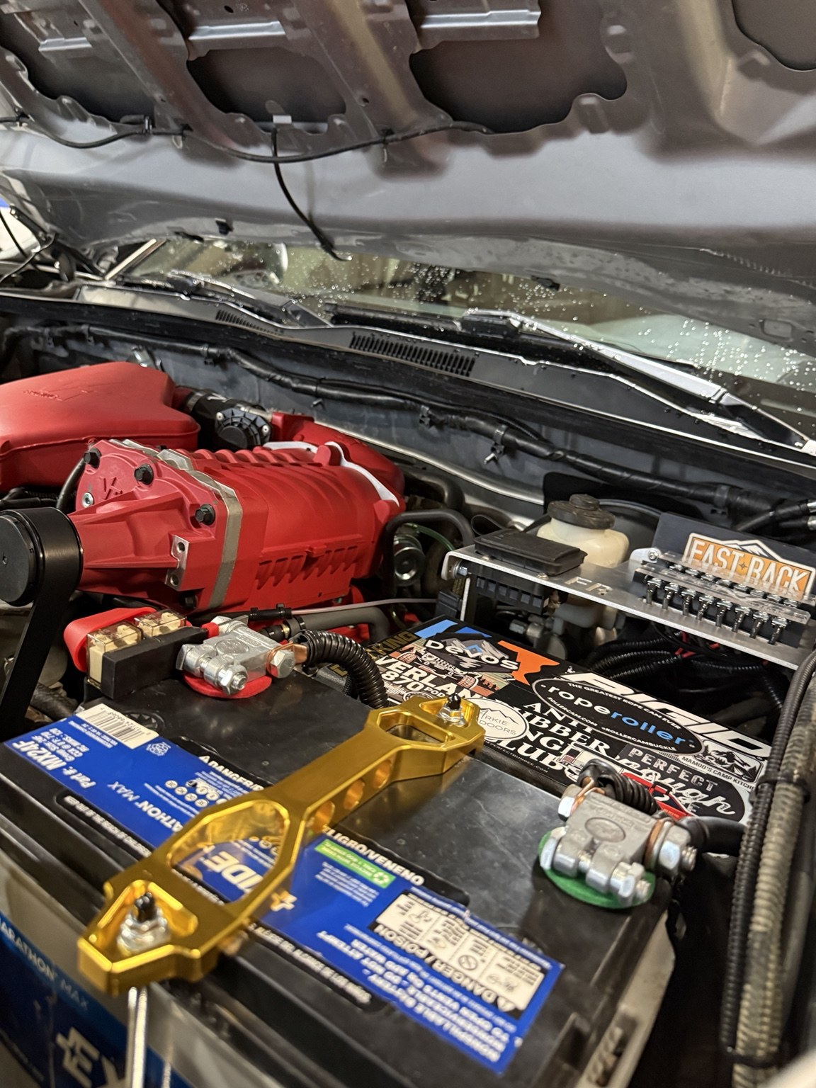 VT supercharger in Fast Rack Tacoma